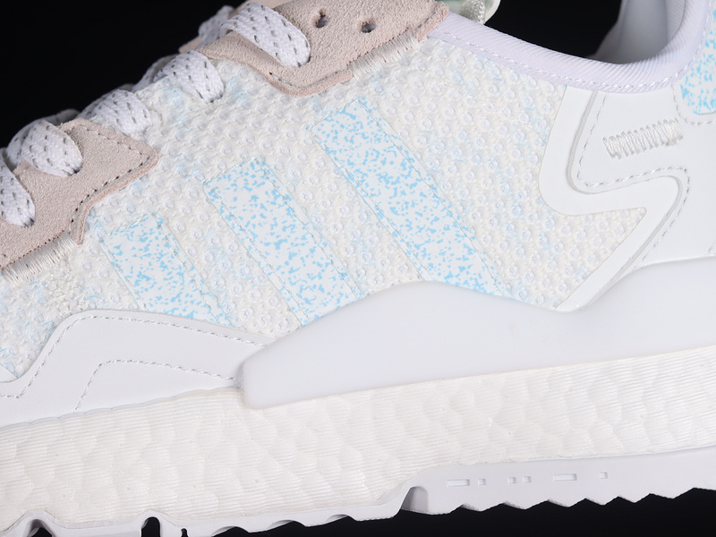 Nite Jogger Boost Shoes Cloud White/Light Blue/Pink 15