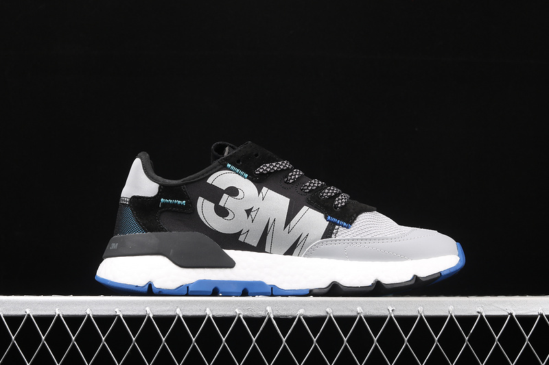 Nite Jogger Shoes Core Black/Core Black/Metal Grey 31