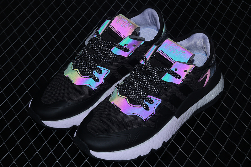 Nite Jogger Shoes Core Black/Purple Tint/Cloud White 3