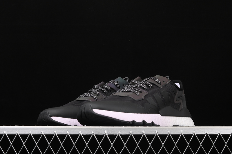 Nite Jogger Shoes Core Black/Purple Tint/Cloud White 5