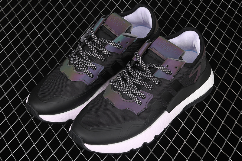 Nite Jogger Shoes Core Black/Purple Tint/Cloud White 11