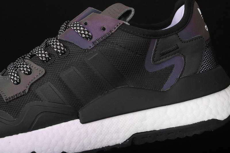 Nite Jogger Shoes Core Black/Purple Tint/Cloud White 31