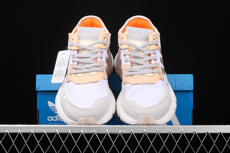 Nite Jogger Shoes Cloud White/Linen/Glow Orange 11