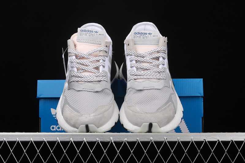 Nite Jogger Shoes Grey Two/Cloud White/Power Blue 31