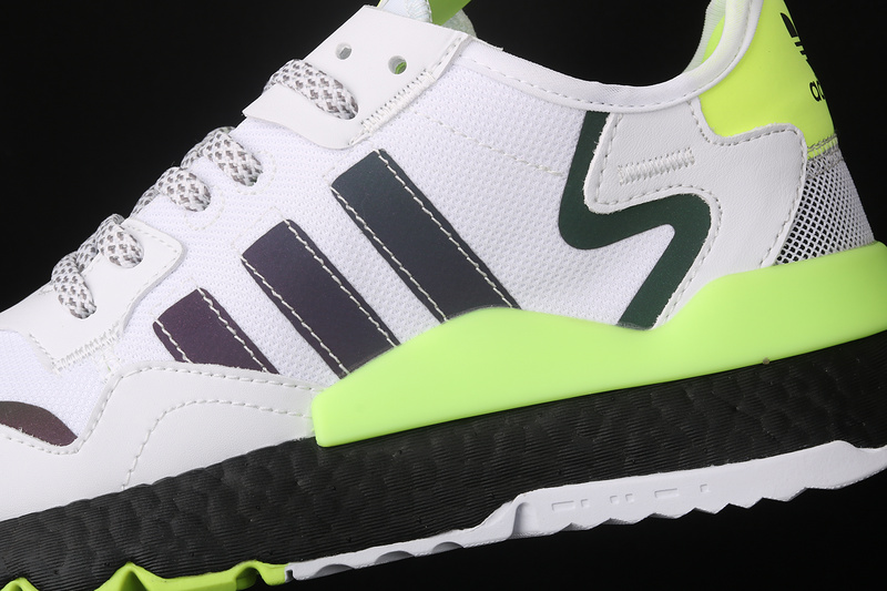 Nite Jogger Shoes Cloud White/Core Black/Signal Green 31