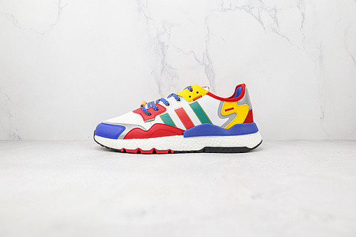 Nite Jogger 2019 Boost Shoes Cloud White/Multi-Color 7