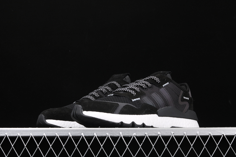 Nite Jogger Shoes Core Black/Cloud White 7