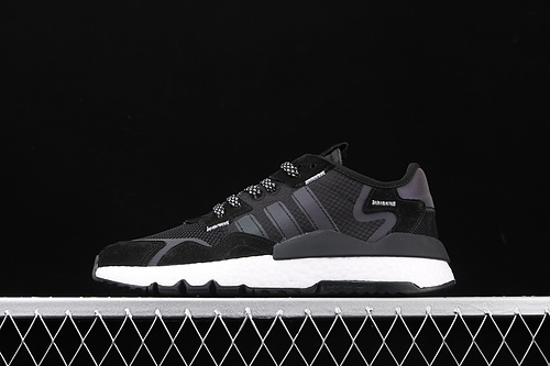 Nite Jogger Shoes Core Black/Cloud White 29