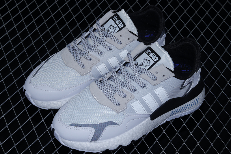 Nite Jogger Boost Shoes Cloud White/Cloud White/Core Black 27