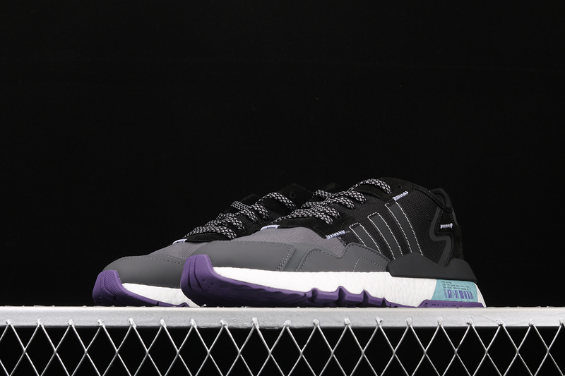 Nite Jogger Shoes Tech Purple/Core Black/Grey Five 11