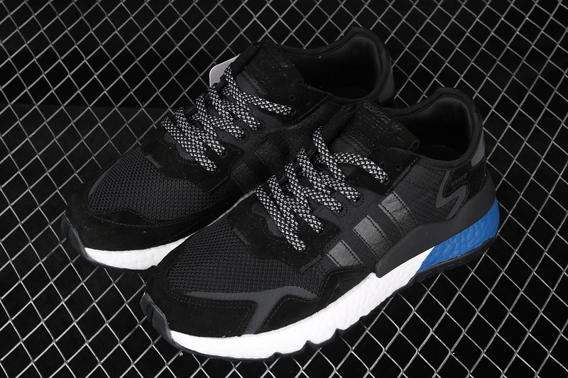 Nite Jogger 2019 Shoes Core Black/Core Black/Lush Blue 5