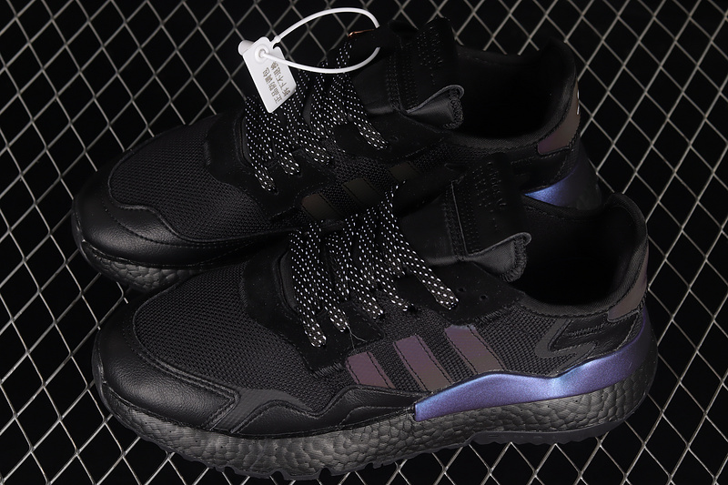 Nite Jogger Boost Shoes Core Black/Core Black/Purple 7