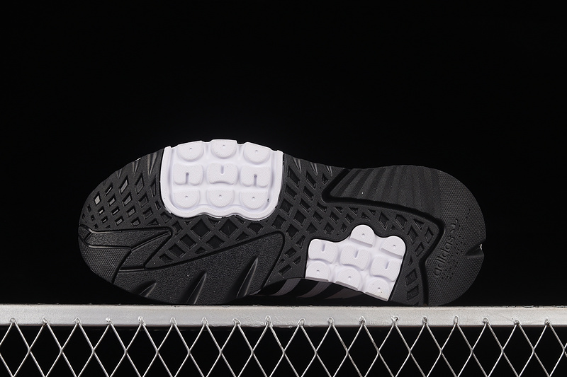 Nite Jogger Boost Shoes Core Black/Black/White 25