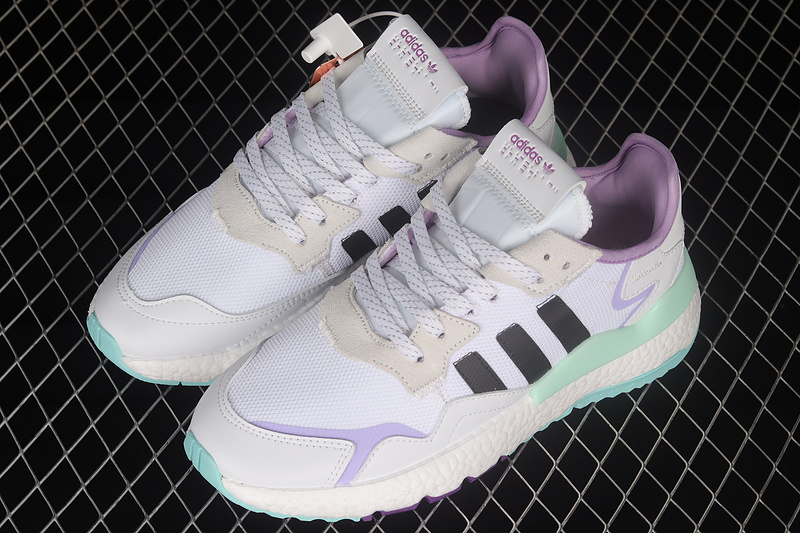 Nite Jogger Boost White/Light Purple/Mint Green/Black 5