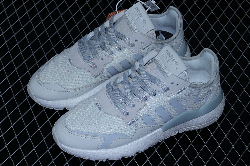 Nite Jogger Boost Shoes Light Blue/Light Blue/Grey 5