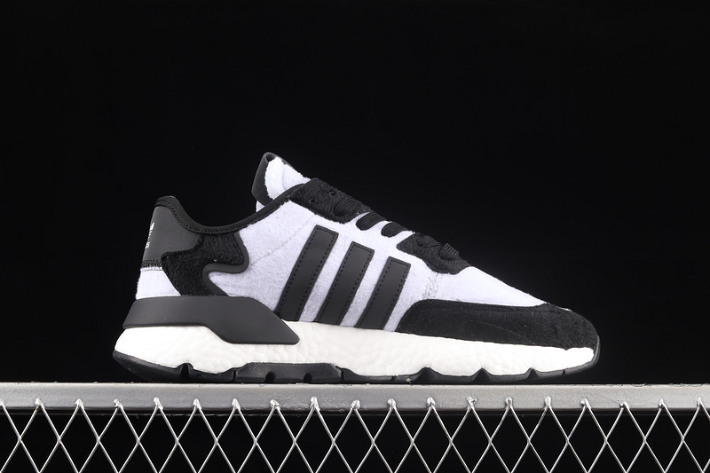 Nite Jogger 2019 Boost Shoes Black/White/Black 9