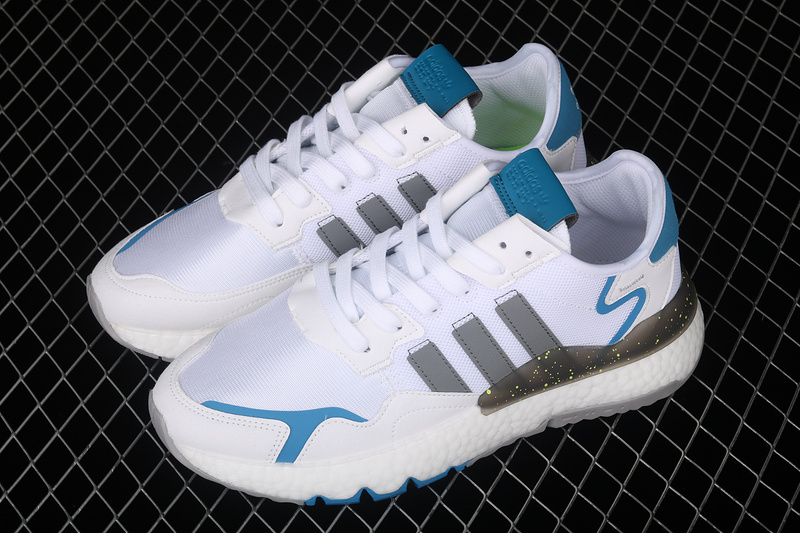 Nite Jogger Shoes Cloud White/Grey Two-Hazy Blue 25