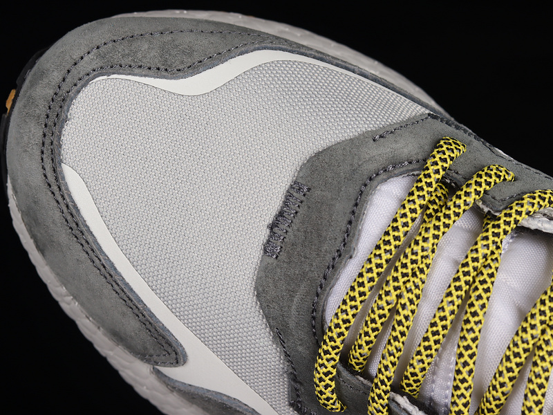 Nite Jogger Boost Shoes Light Grey/Core Black/Yellow 5