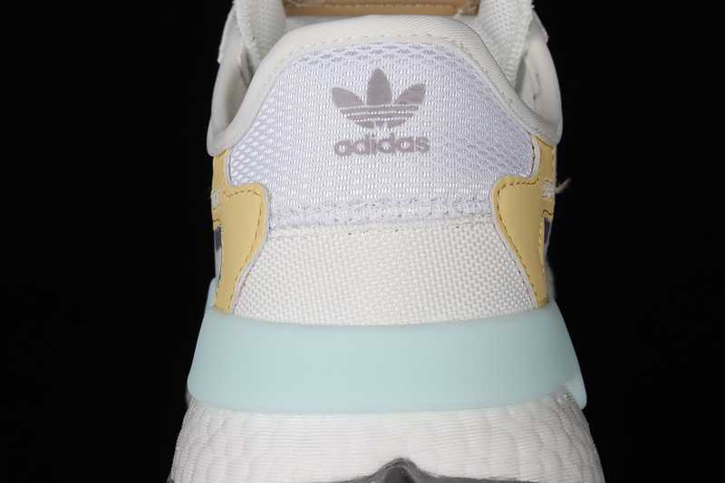 Nite Jogger 2019 Boost Shoes Cloud White/Khaki/Blue 23