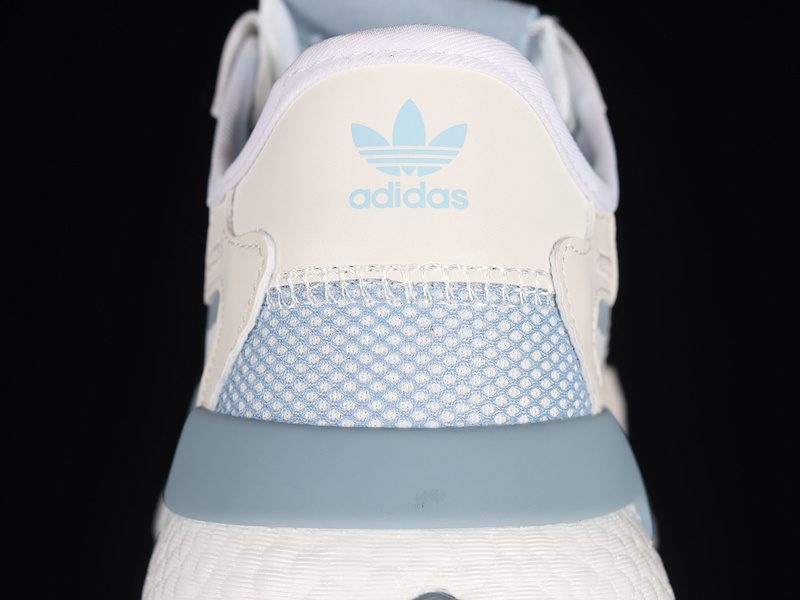 Nite Jogger Boost Shoes Cloud White/Light Grey/Blue 23