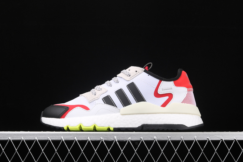 Nite Jogger Shoes Cloud White/Core Black/Red 5