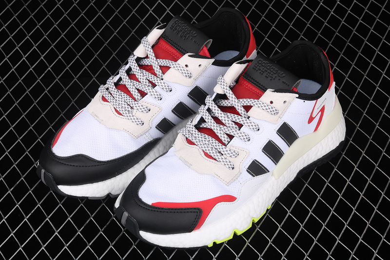 Nite Jogger Shoes Cloud White/Core Black/Red 15