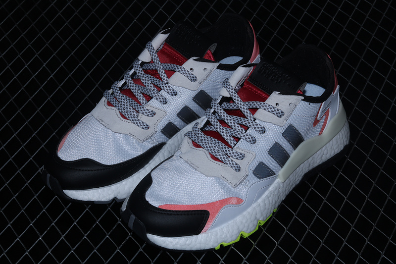 Nite Jogger Shoes Cloud White/Core Black/Red 33