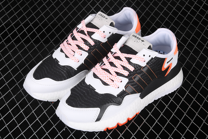 Nite Jogger 2019 Shoes Cloud White/Core Black/Solar Orange 3