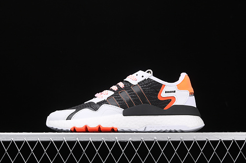 Nite Jogger 2019 Shoes Cloud White/Core Black/Solar Orange 11