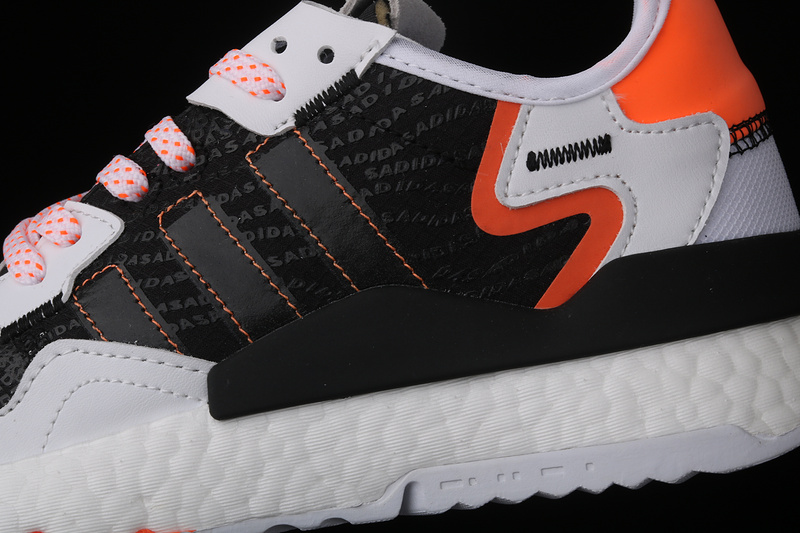 Nite Jogger 2019 Shoes Cloud White/Core Black/Solar Orange 19