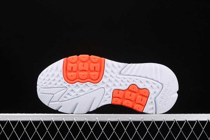 Nite Jogger 2019 Shoes Cloud White/Core Black/Solar Orange 25