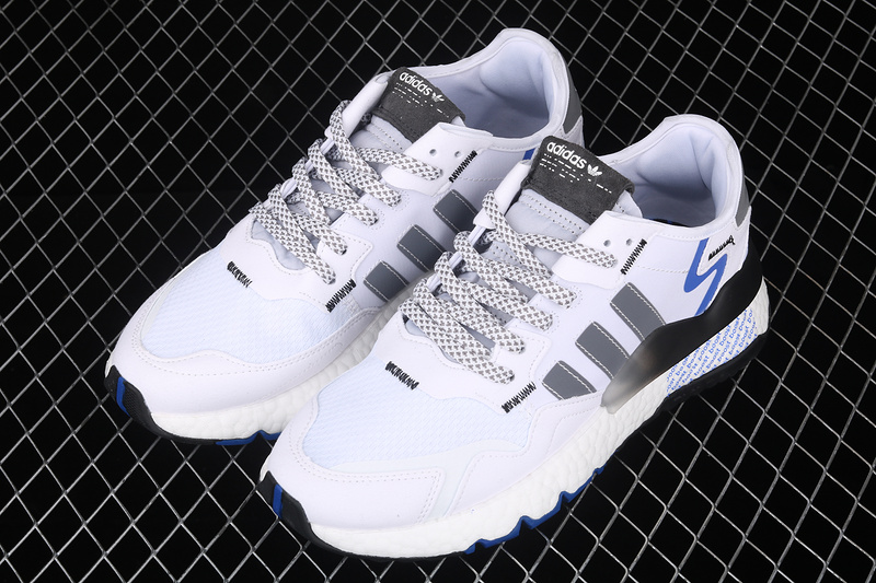 Nite Jogger Boost Cloud White/Blue Bird/Grey Four 5