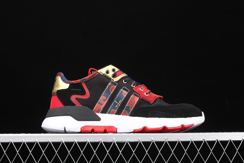 Nite Jogger 2019 Shoes Core Black/Red/Gold 5