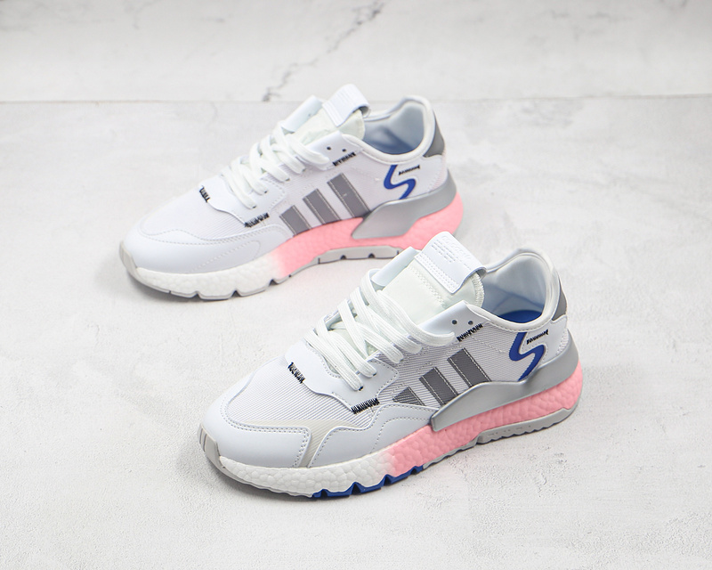 Nite Jogger 2019 Boost Cloud White/Light Grey/Blue-Pink 3