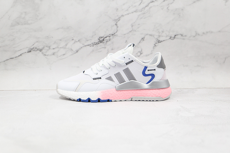 Nite Jogger 2019 Boost Cloud White/Light Grey/Blue-Pink 5