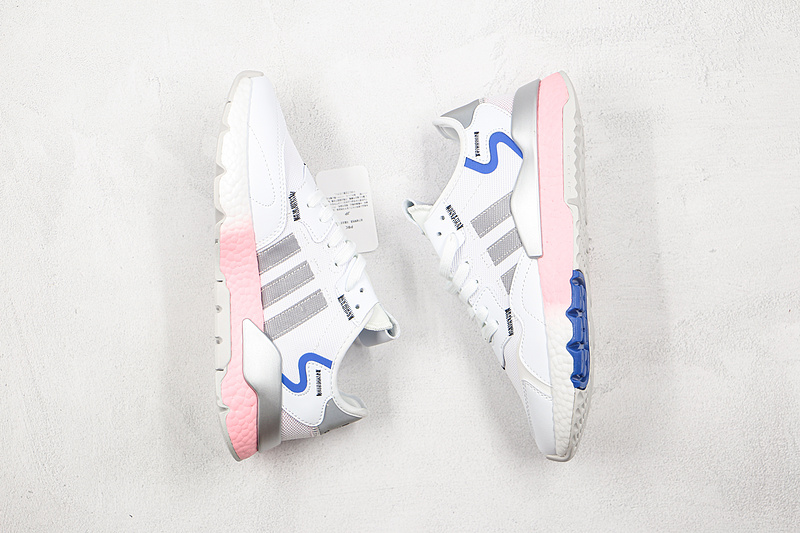 Nite Jogger 2019 Boost Cloud White/Light Grey/Blue-Pink 13