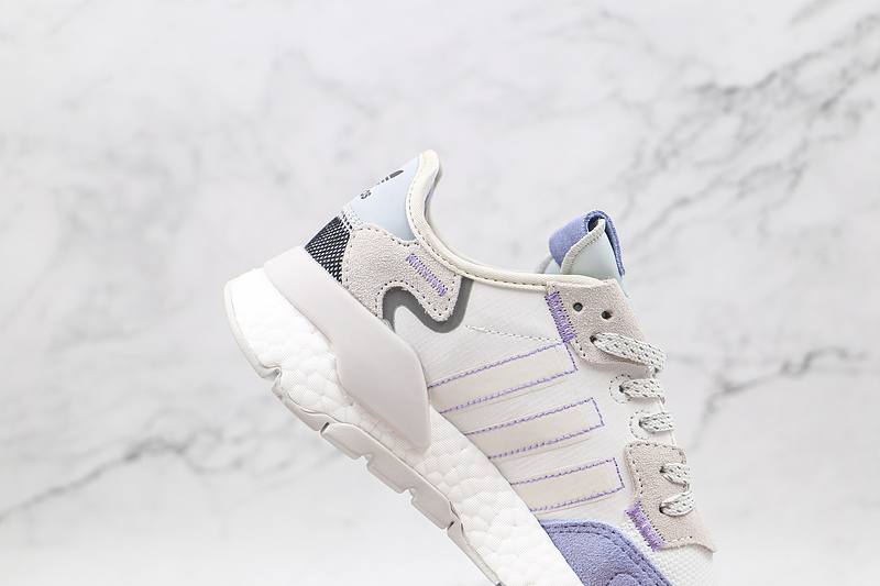 Nite Jogger 2019 Boost Shoes Cloud White/Blue/Light Grey 17