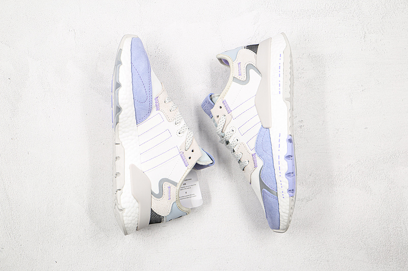 Nite Jogger 2019 Boost Shoes Cloud White/Blue/Light Grey 19