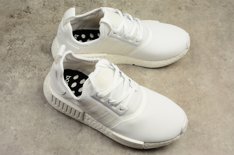 Nmd R1 Boost Synthetics Triple White/White 13