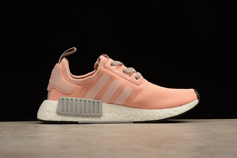 Nmd R1 Boost Primeknit Synthetics Wmns Light Onix Pink/Grey 21