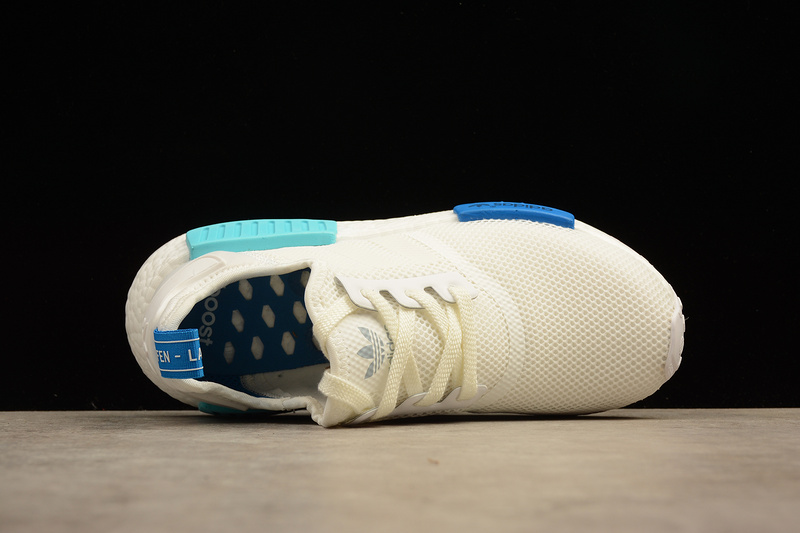 Nmd R1 Boost Synthetics White/Blue Glow 21