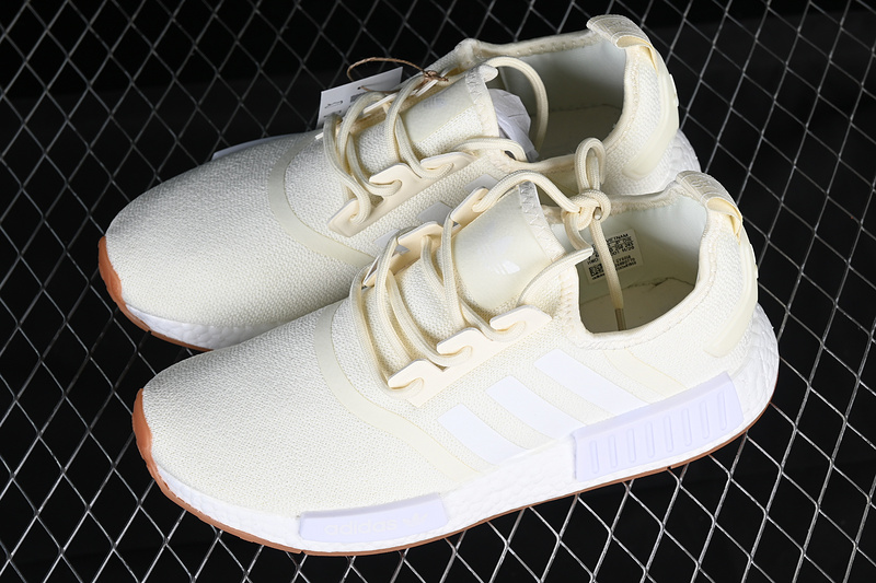 Adidas Nmd R1 Wonder White/Cloud White/Gum 7