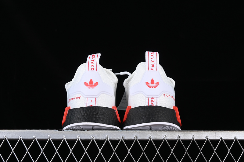 Nmd R1 Boost White/Red/Black 3