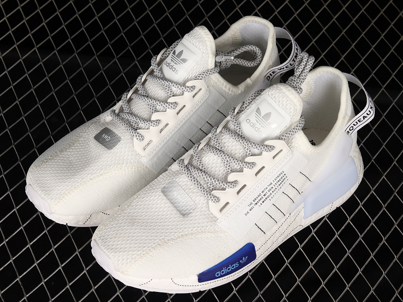 Nmd_R1 V2 Shoes Cloud White/Core Black/Bold Blue 13