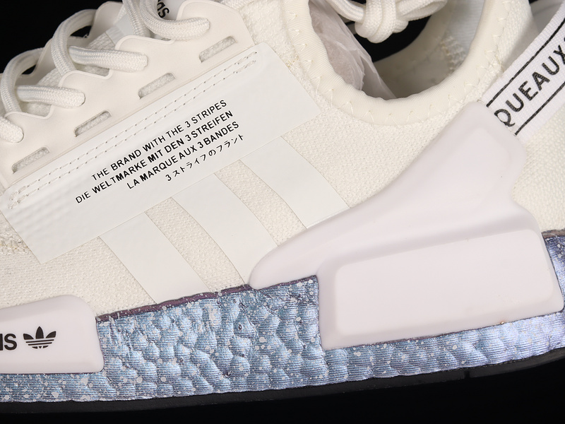 Nmd_R1 V2 White Speckled Core Black/Supplier Colour/Cloud White 15