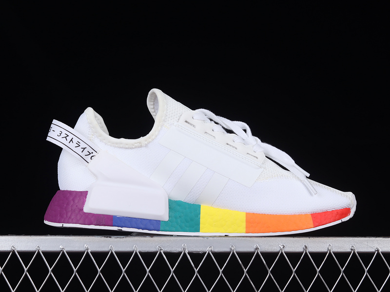 Nmd_R1 V2 Shoes Cloud White/Cloud White/Multi-Color 7