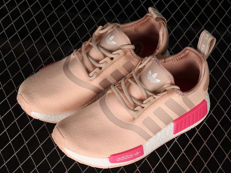 Nmd R1 Boost Shoes Light Pink/Pink/Cloud White 23