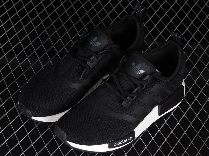 Nmd_R1 Refined Shoes Core Black/Core Black/Cloud White 23