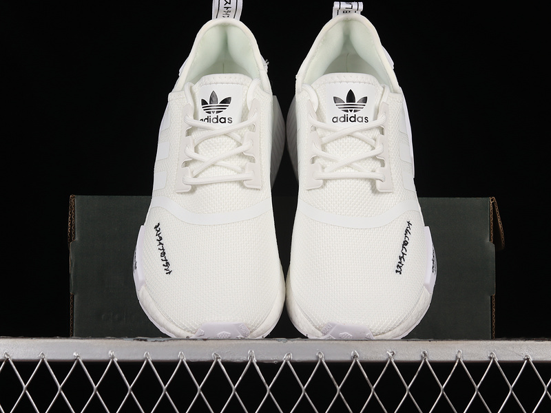 Nmd R1 Boost White/White/Black 27