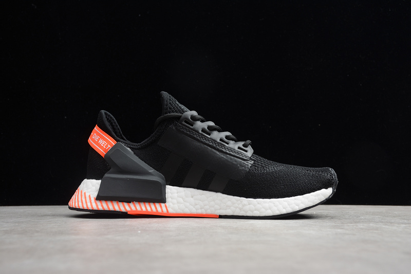 Nmd R1 Shoes Core Black/Cloud White/Pink 7